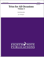 Trios for All Occasions, Vol. 4 Trumpet Trio cover